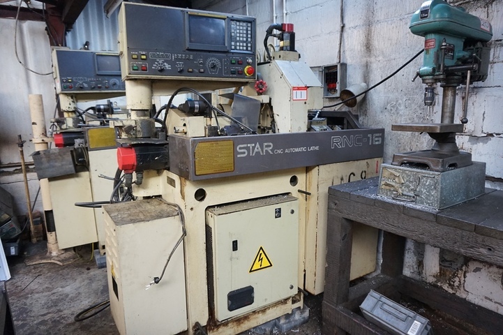 Star RNC-16 Automatic Lathe with Fanuc OT Control