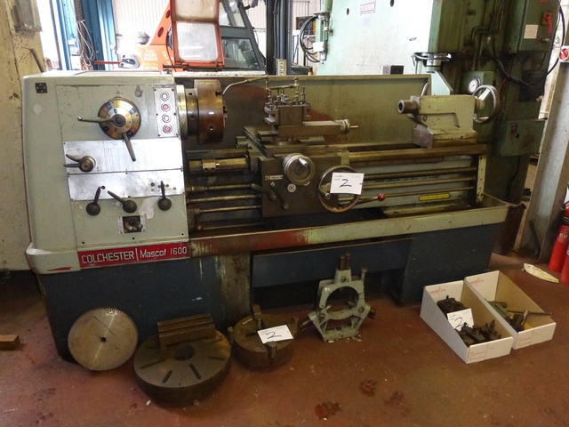 Colchester Mascot 1600 Gap Bed Centre Lathe
