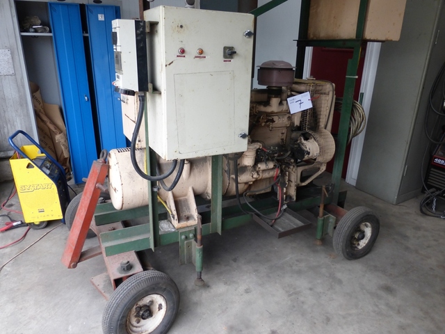 Dale Trolley Mounted Type EM/24.5/DP Diesel Generator