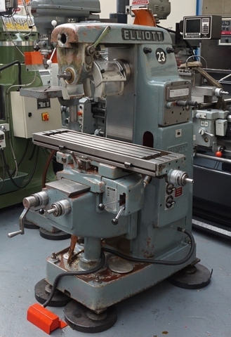 Elliott UI Universal/Horizontal Milling Machine