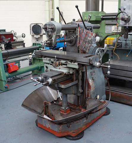Adcock & Shipley Type 2AGU Universal Milling Machine