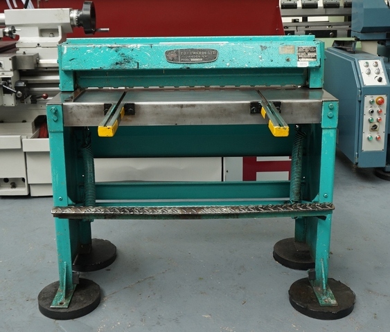 Edwards Treadle Type Sheet Metal Guillotine