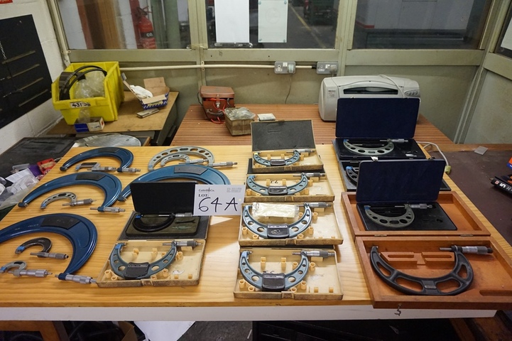 Qty of Metric Micrometers