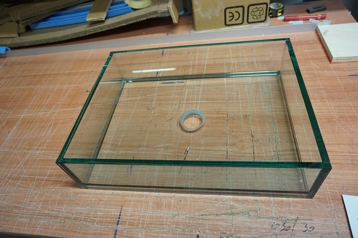 (3) Oblong Glass Wash Basin