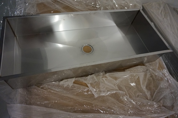 Qty Stainless Steel Wash Basins