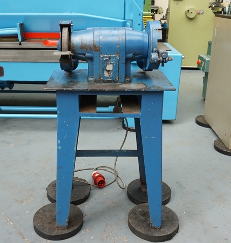 Ajax Double Ended Pedestal Grinder/Lapper