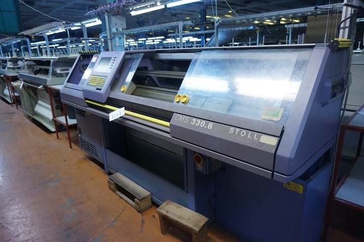 Stoll CMS 330-6 Type 509006095 Flat Bed Knitting Machine