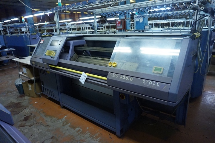Stoll CMS 330-6 Type 509006095 Flat Bed Knitting Machine