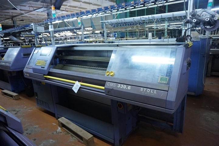 Stoll CMS 330-6 Type 509006095 Flat Bed Knitting Machine