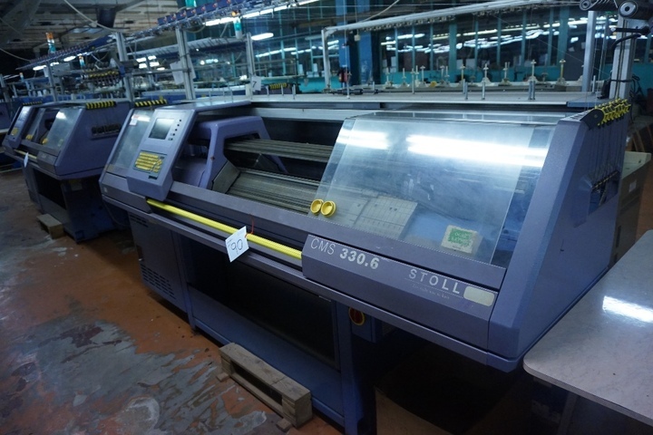 Stoll CMS 330-6 Type 509006095 Flat Bed Knitting Machine