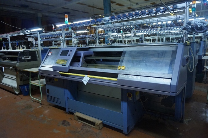 Stoll CMS 330-6 Type 509006095 Flat Bed Knitting Machine