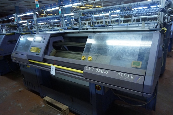 Stoll CMS 330-6 Type 509006095 Flat Bed Knitting Machine
