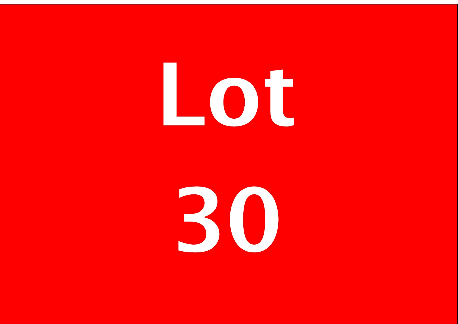 Combination to Include Lots 29 - 32