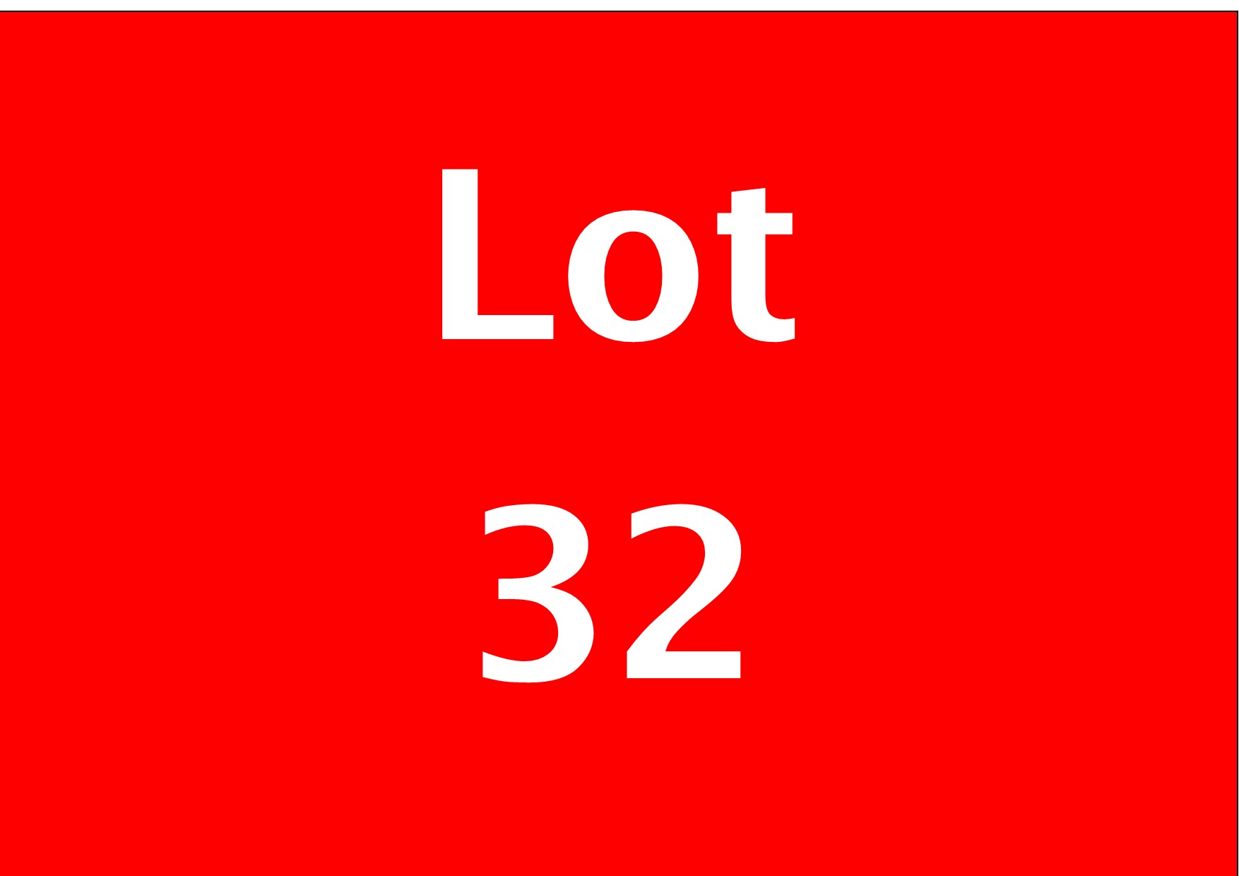Combination to Include Lots 29 - 32