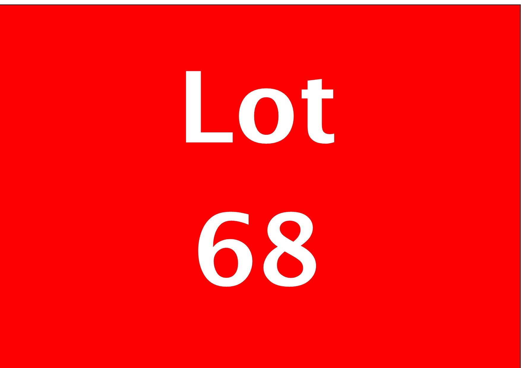 Combination to Include Lots 65 - 70
