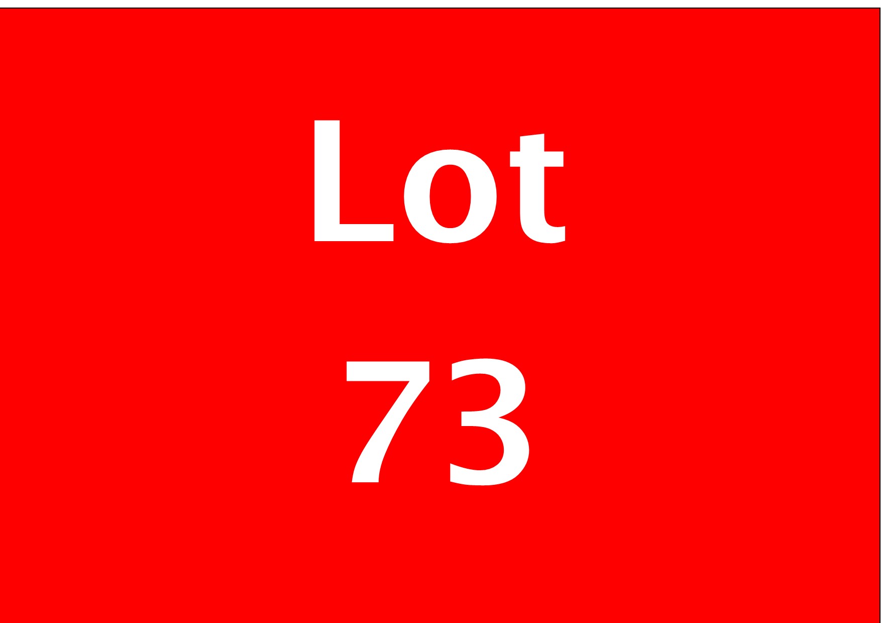 Combination to Include Lots 72 - 75