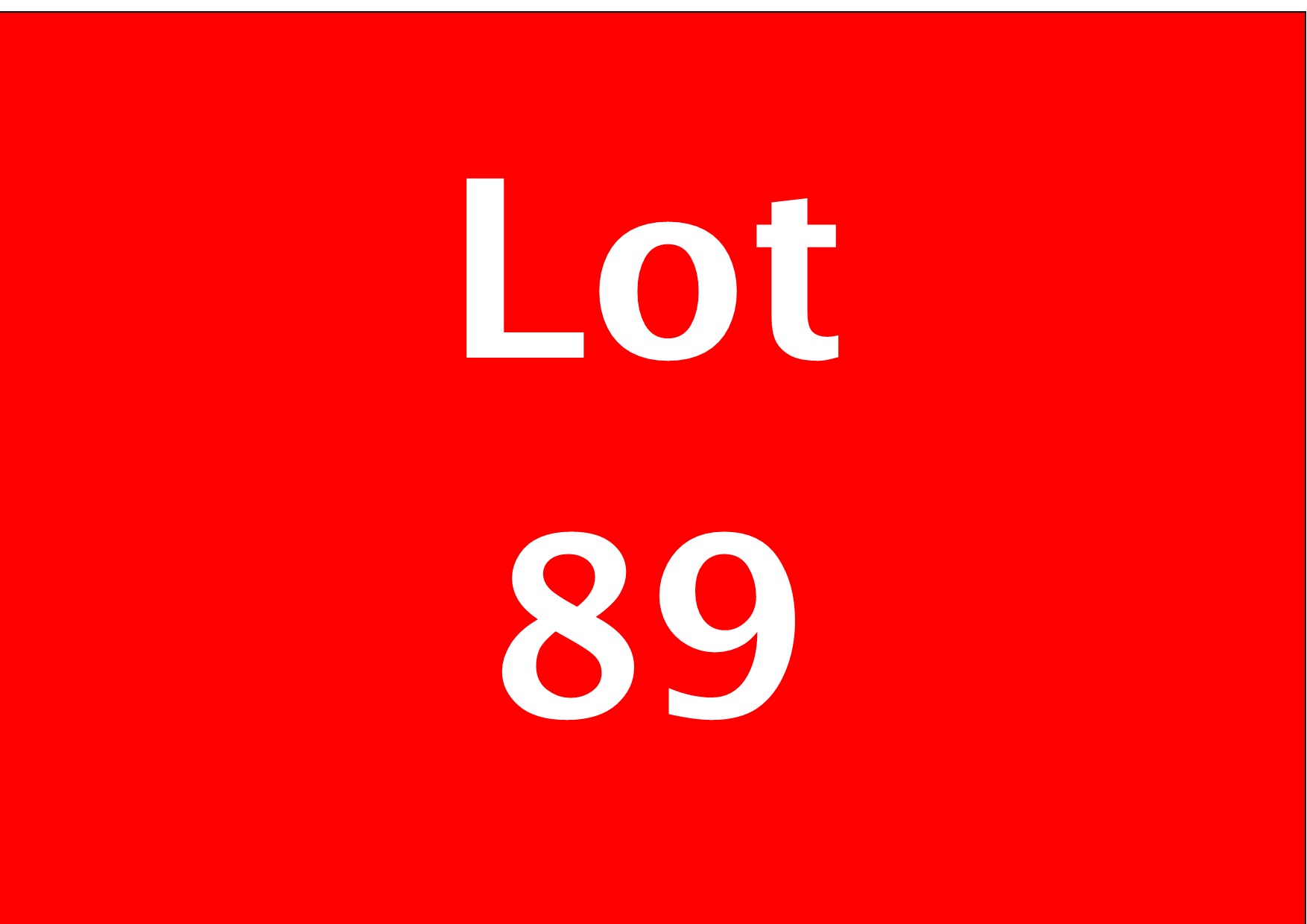 Combination to Include Lots 87 - 90