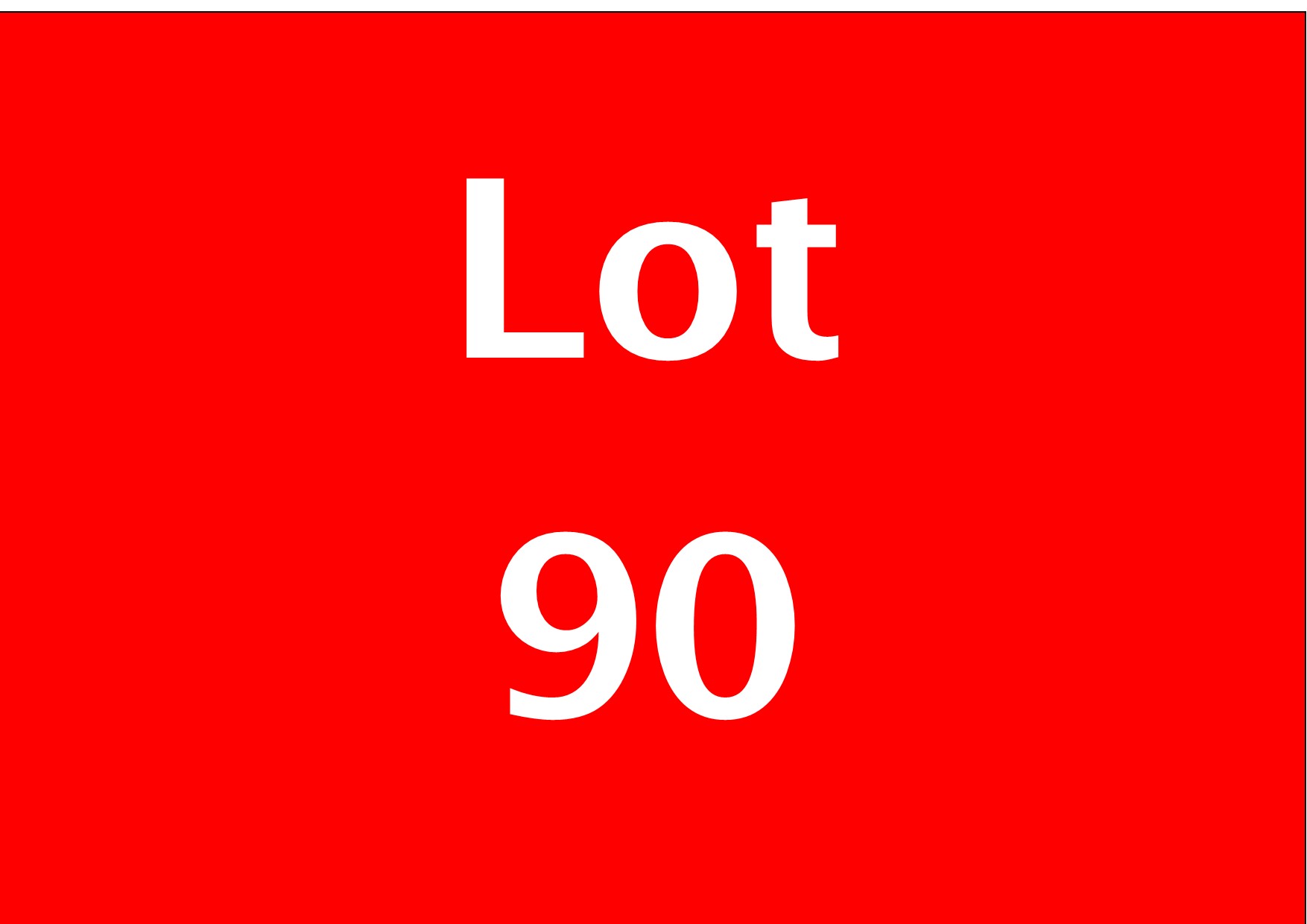 Combination to Include Lots 87 - 90