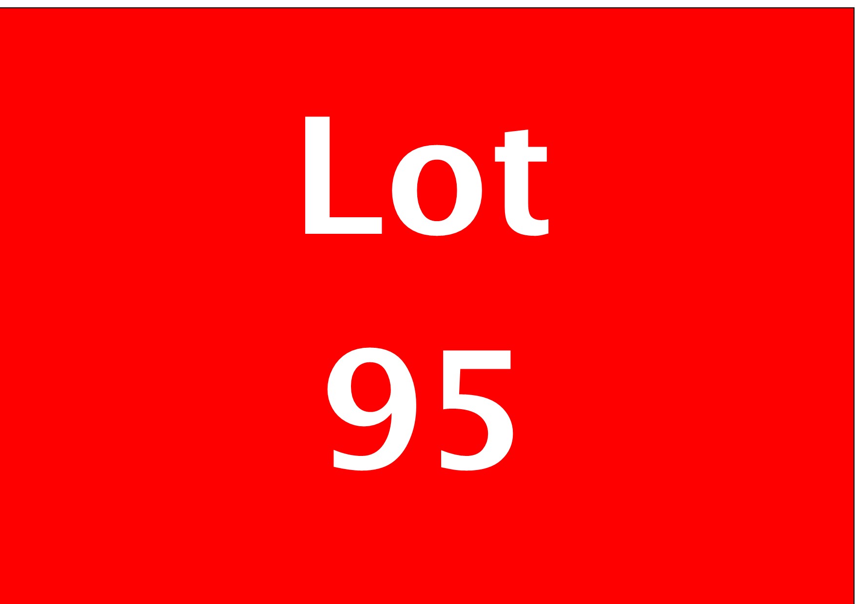 Combination to Include Lots 92 - 95