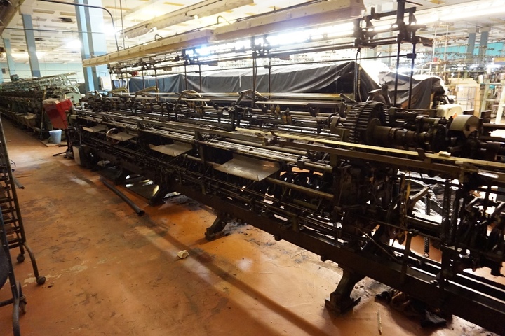 Scheller Type B5/36’’/4 Cotton Machine 36’’