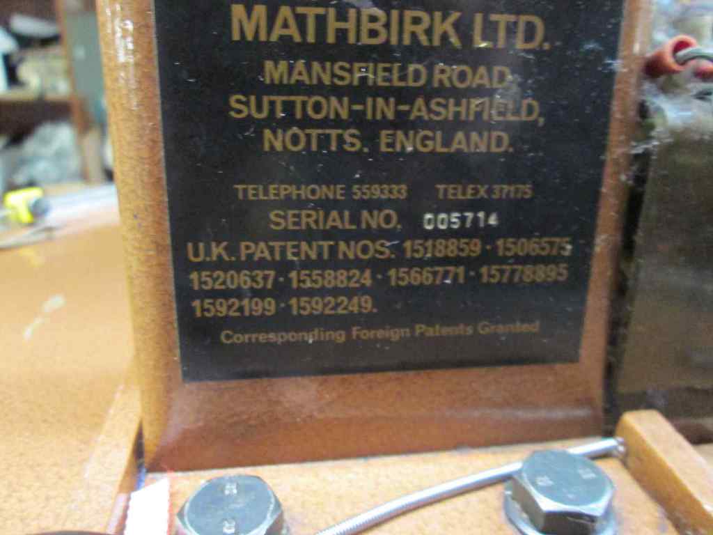 Mathbirk Twin Needle Oversewer