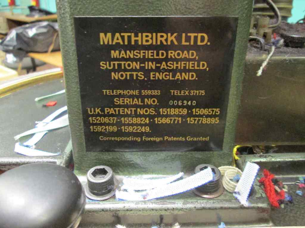 Mathbirk Twin Needle Oversewer