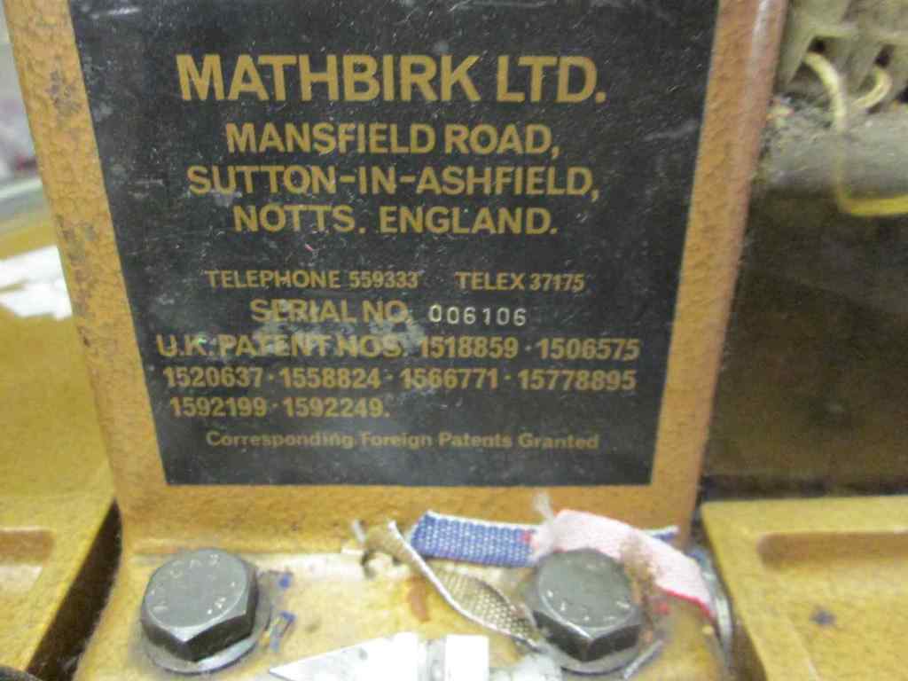 Mathbirk Twin Needle Oversewer