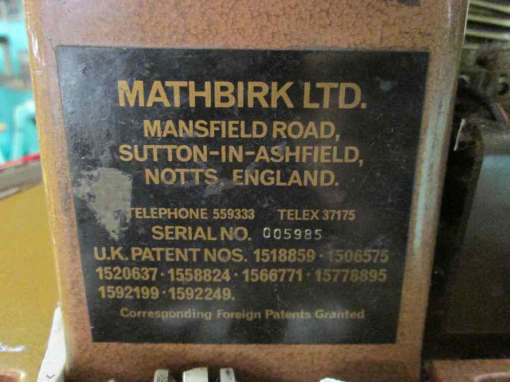 Mathbirk Twin Needle Oversewer