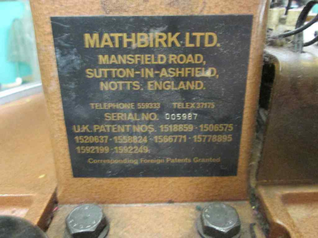 Mathbirk Twin Needle Oversewer