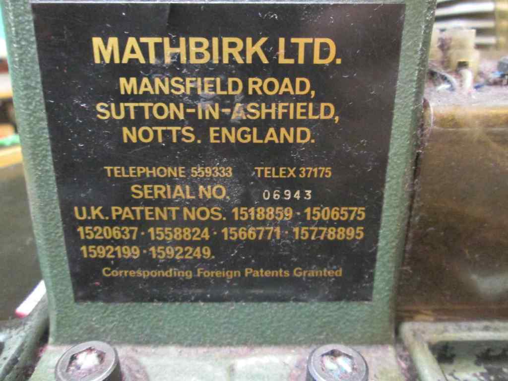 Mathbirk Twin Needle Oversewer