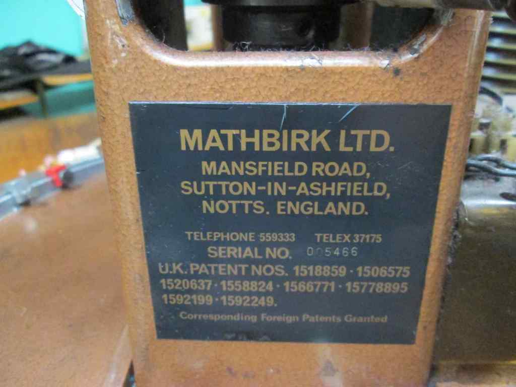 Mathbirk Twin Needle Oversewer