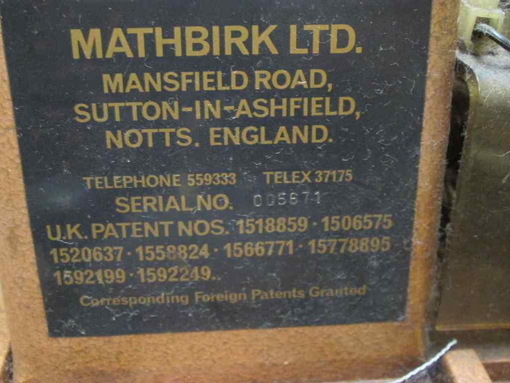 Mathbirk Twin Needle Oversewer