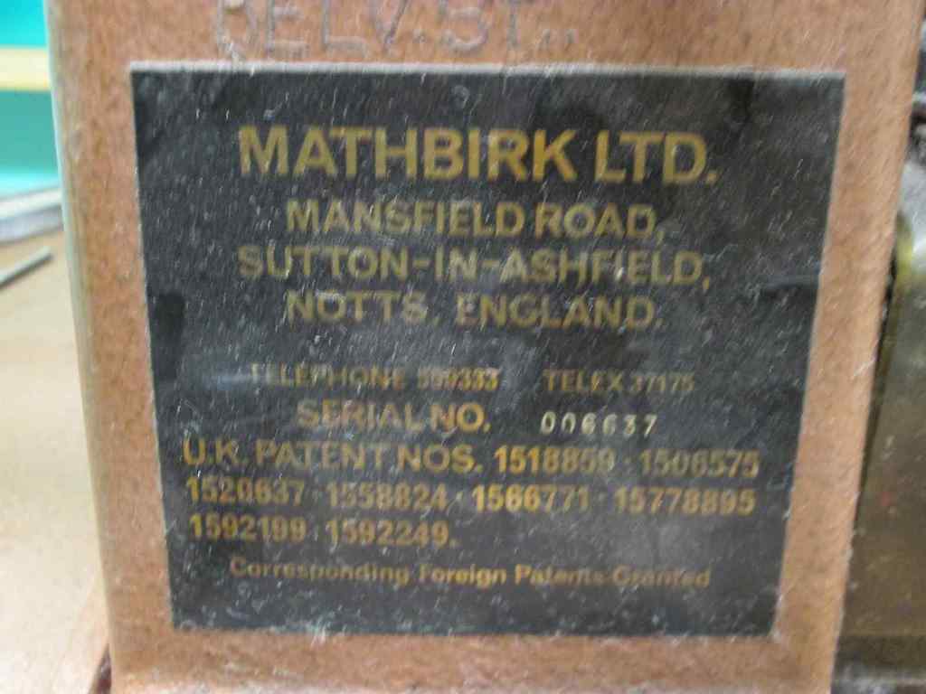 Mathbirk Twin Needle Oversewer