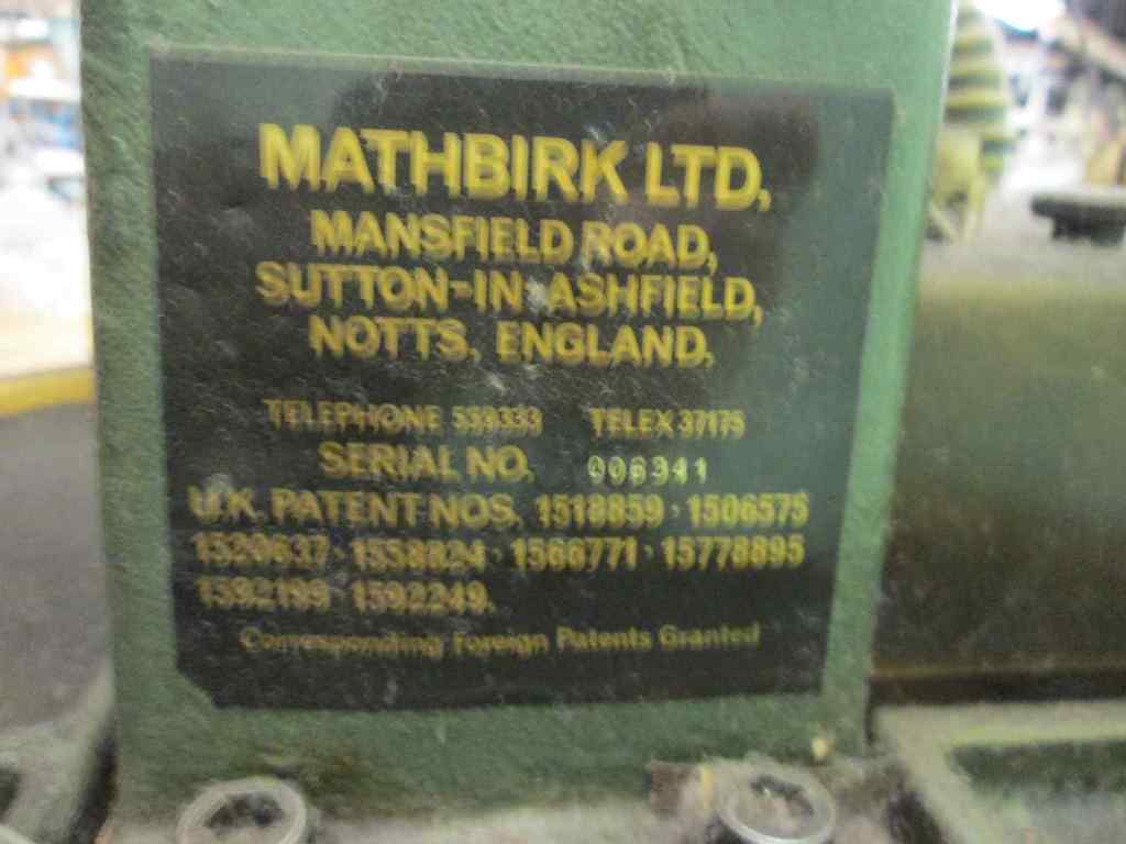 Mathbirk Twin Needle Oversewer