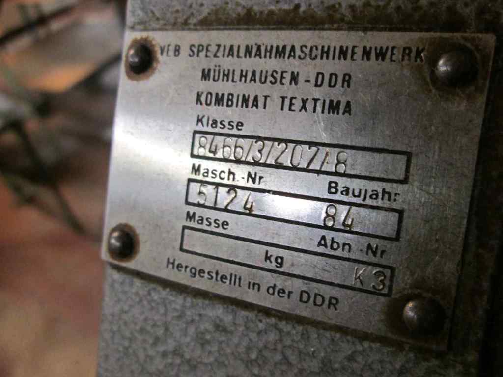Textima VFB Spezialnahmaschinewerk 'Class 8466/3/207/8'Linking Machine