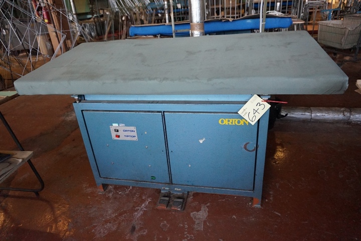 Orton Tiptop Model TT2 180cm x 80cm Steam Heated Table