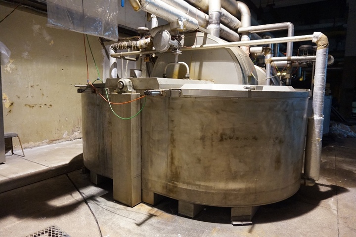 Alfred Horrocks Stainless Steel 5,500 Litre Side Paddle Washing & Dyeing Pot