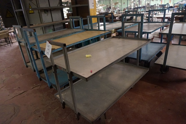 Large Qty of Trolleys