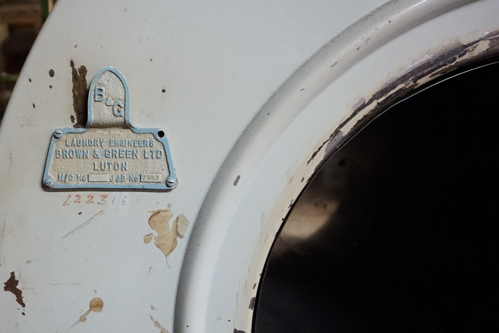 Brown & Green Model Tornado Steam Heated Industrial Dryer