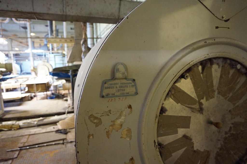 Brown & Green Model Tornado Steam Heated Industrial Dryer