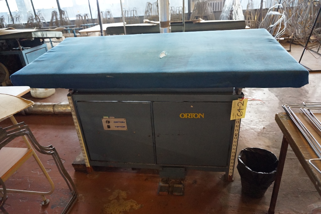 Orton Tiptop Model TT2 180cm x 80cm Steam Heated Table