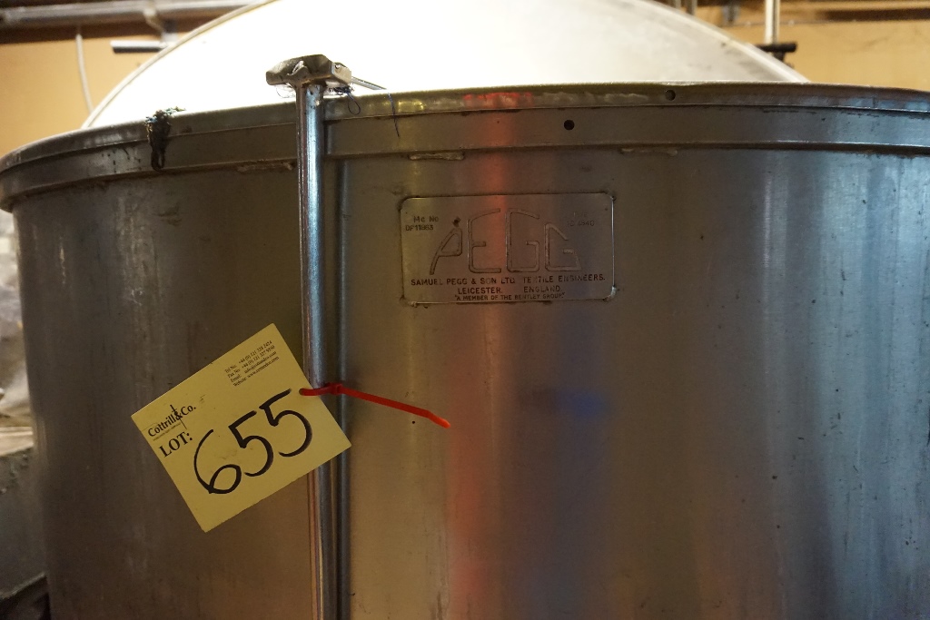 Pegg Type PD4940 1500mm Steam Heated Conditioning Tank