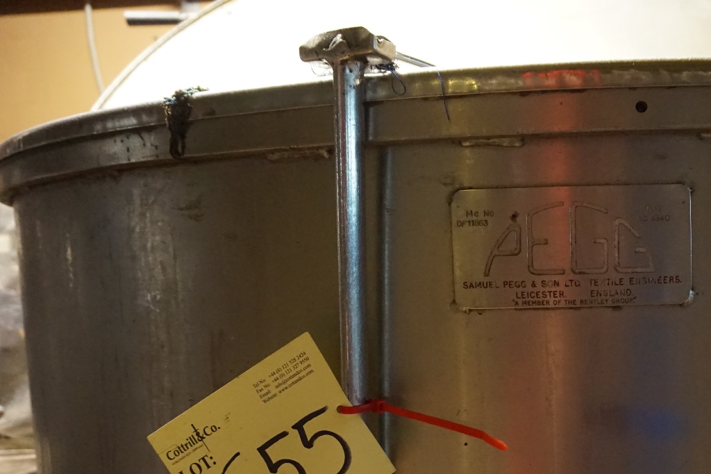 Pegg Type PD4940 1500mm Steam Heated Conditioning Tank