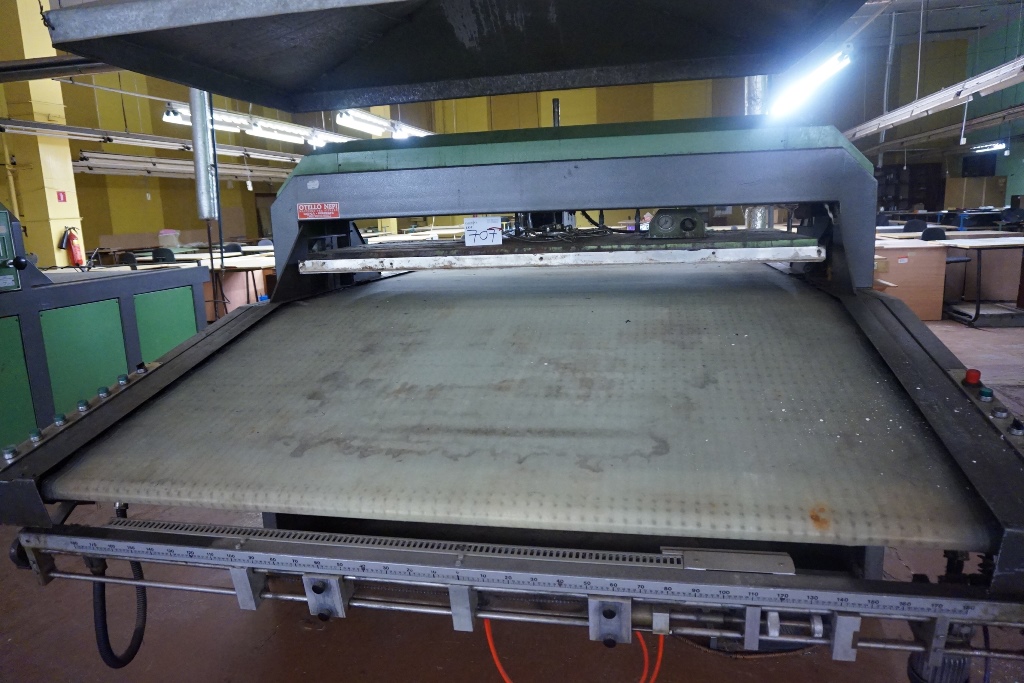 Nepi Steam Heated Conveyorised Press with 180cm x 180cm Press Head