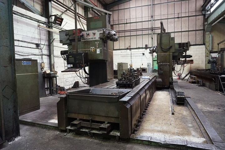 Butler Model Hi Power HD30 CNC Elgamill Twin Travelling Columns Boring and Milling Machine