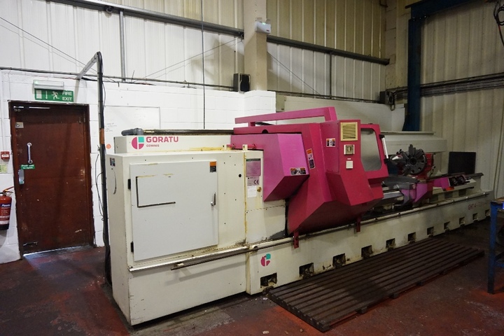Goratu GHT4 – 4000 CNC Lathe with Siemens 810 Control