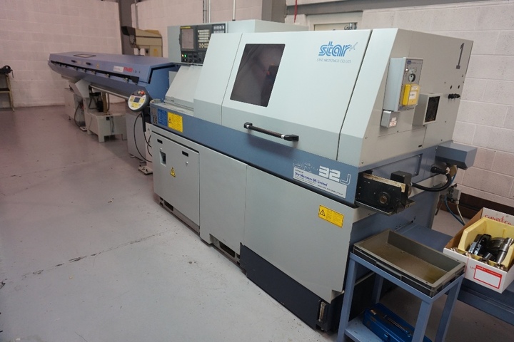 Star SR-32J CNC Sliding Head CNC Lathe