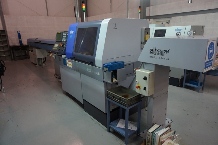 Star SR-20 J Type C Sliding Head CNC Lathe