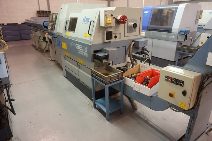 Star SV-32 J2 Sliding Head CNC Lathe