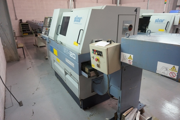 Star SV-20 Sliding Head CNC Lathe